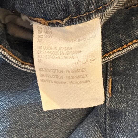 I.N.C. Women's Distressed Blue Jeans 18W - Picture 4 of 9